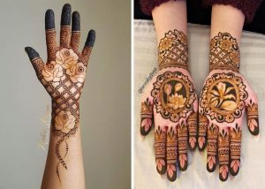 floral mehendi designs