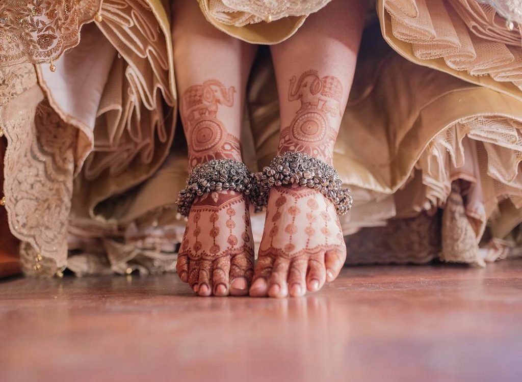 Gorgeous And Pretty Bridal Anklets For Trendsetter Brides