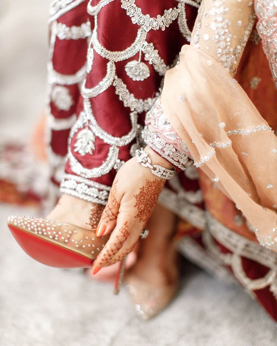 bridal heels