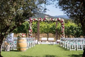 floral mandap decor