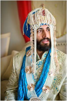Sikh groom sehra