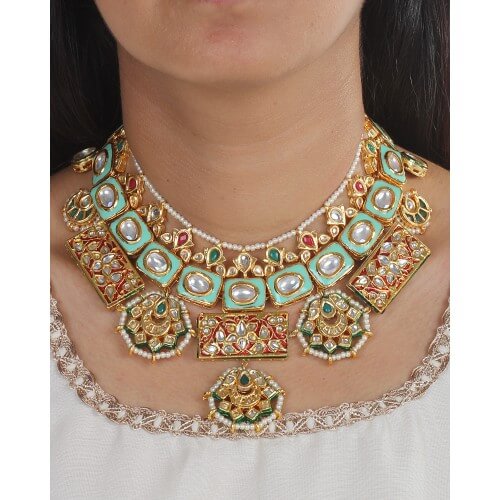 bridal necklace, imitation jewellery