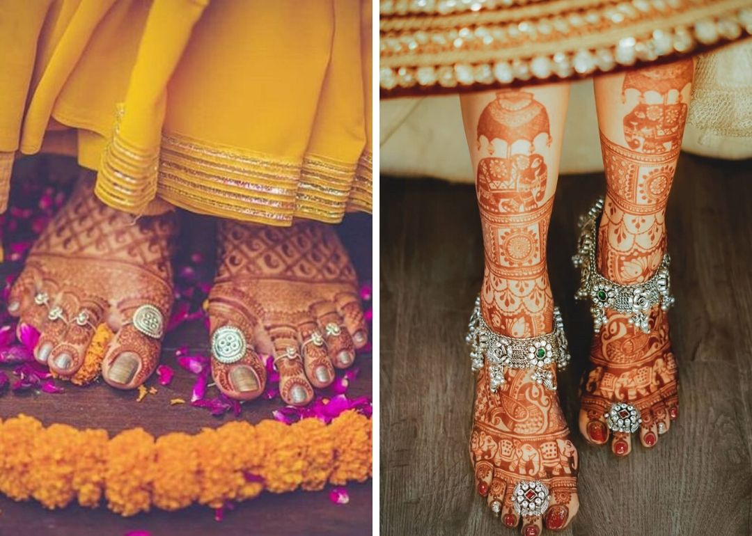 Stunning Bridal Toe Rings To Amp Up Your Bridal Look