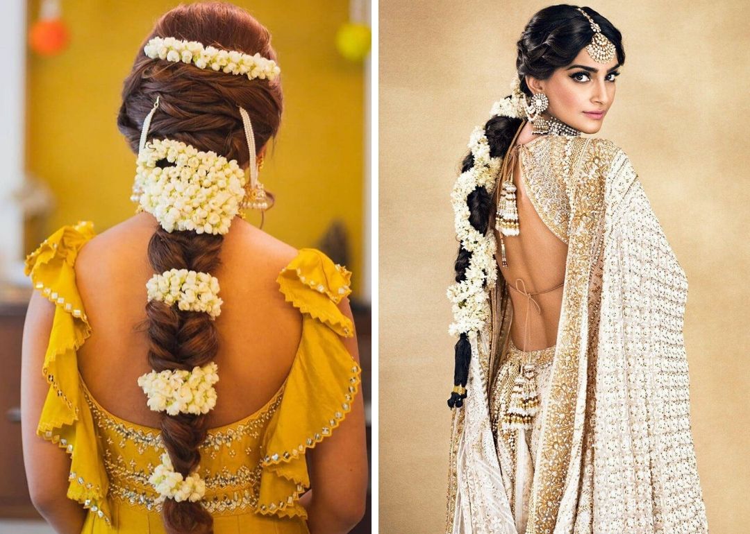 Gorgeous Gajra Hairstyles You Need To Pin Down For Your Wedding