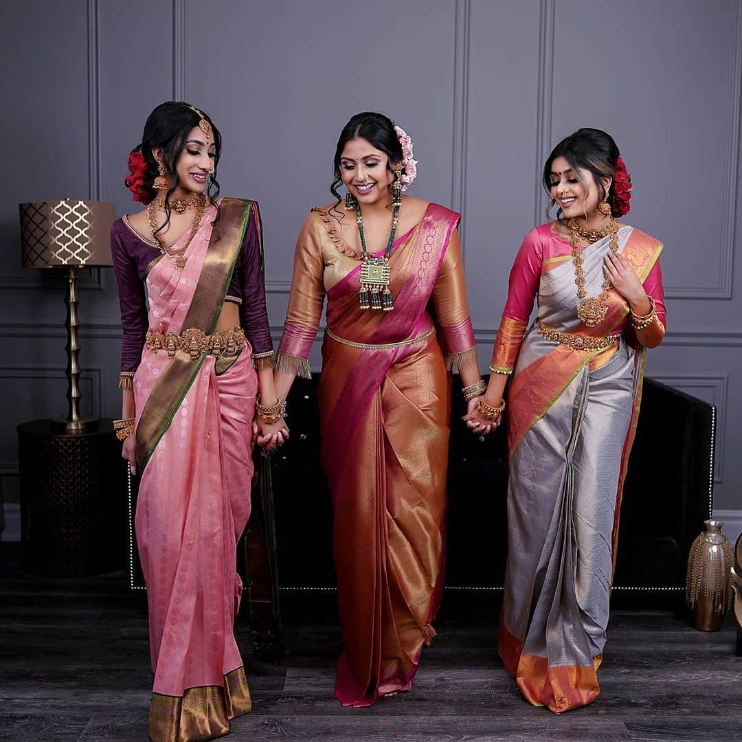Red Colour Kanchipuram Silk Saree | Designr.me