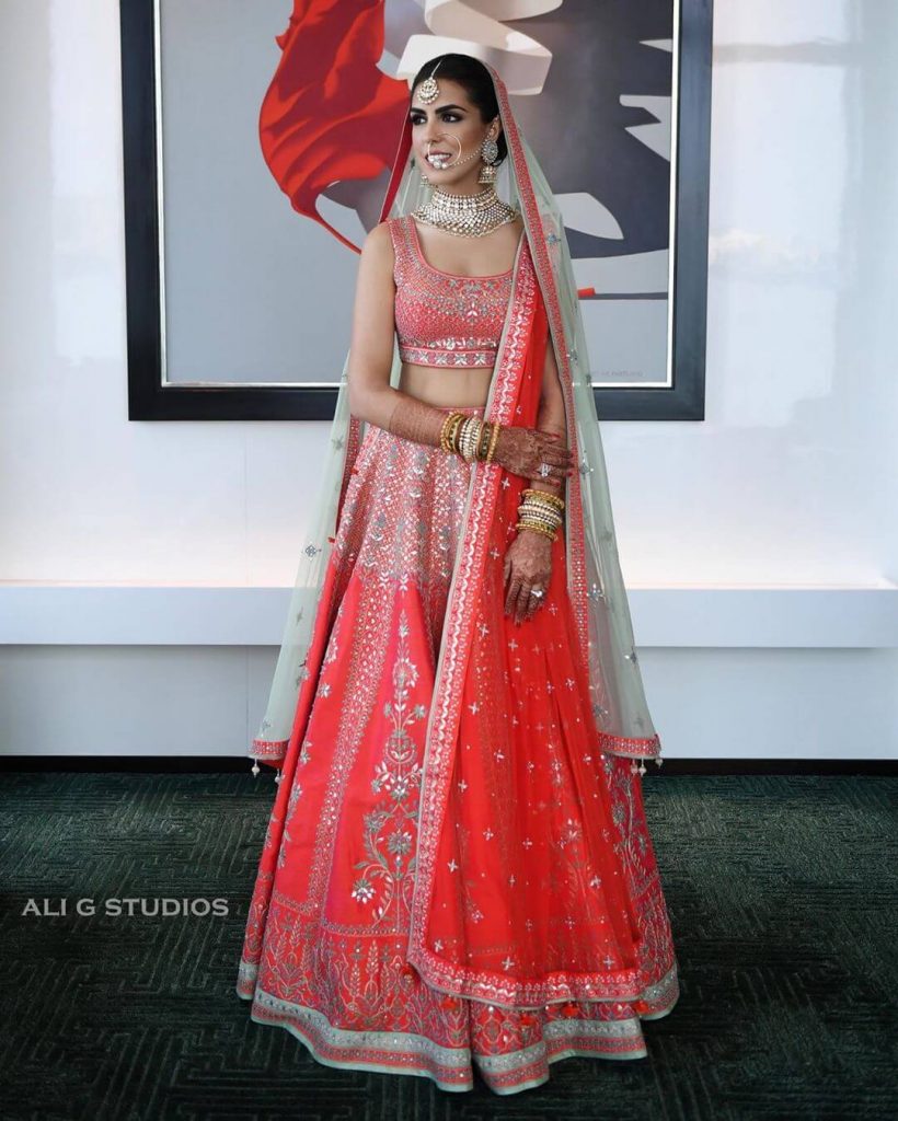 30 Different Shades Of Pink Wedding Lehengas We Loved