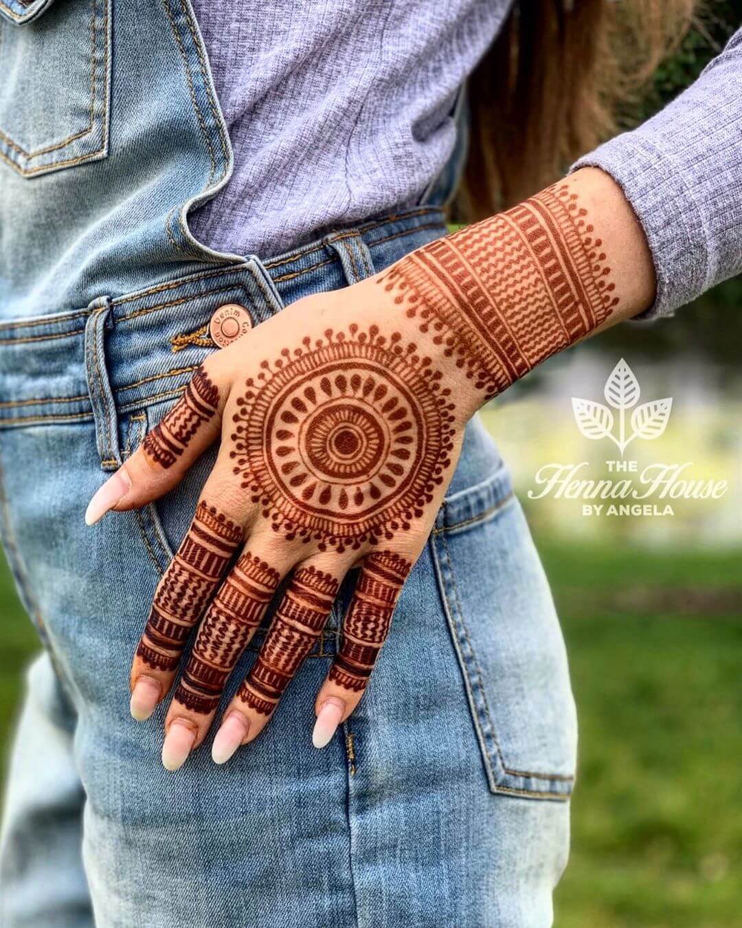 mandala henna designs