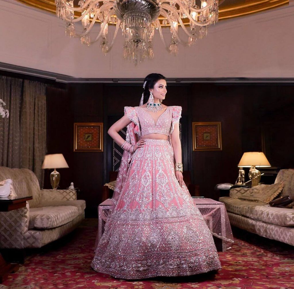 30 Different Shades Of Pink Wedding Lehengas We Loved