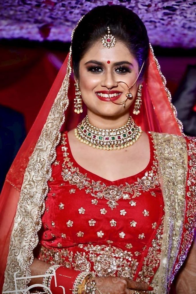 famous bridal MUA in Delhi NCR