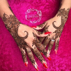 arabic henna design