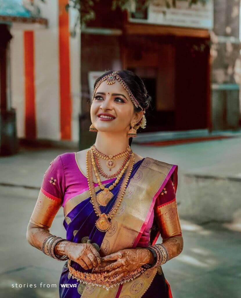 south indian bride