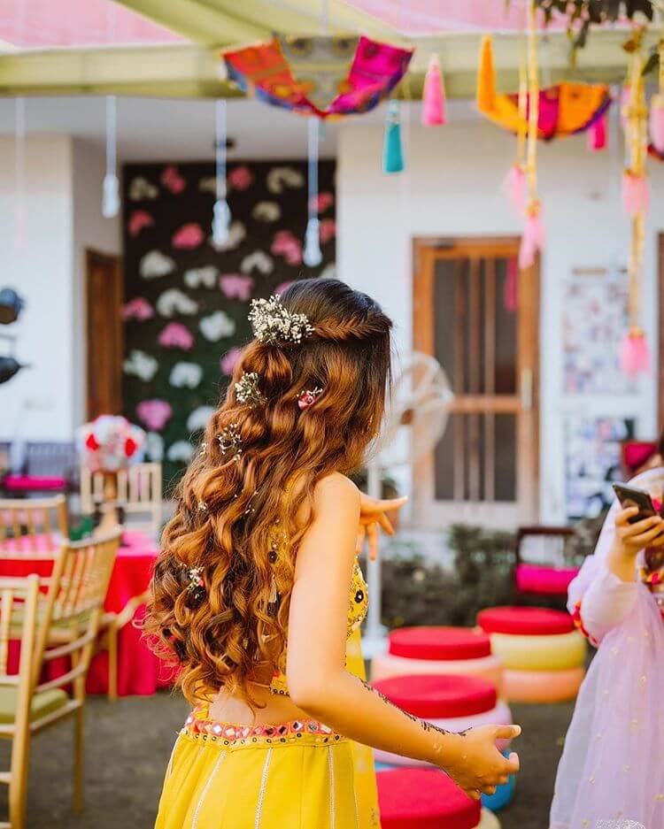 floral hairstyle ideas