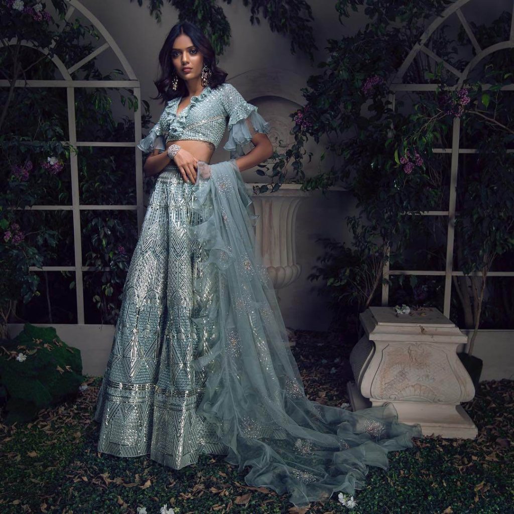 Trending: Ruffle Lehengas For The Millennial Brides-To-be