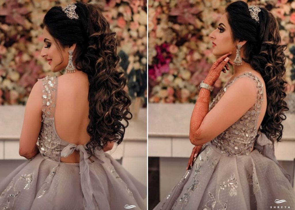 12 Gorgeous Hairstyles for Gown Dress you should try - Social Ornament