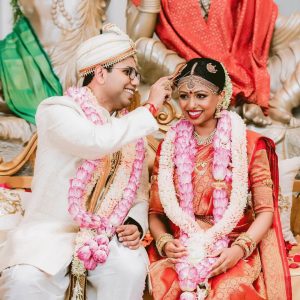 South Indian wedding garland