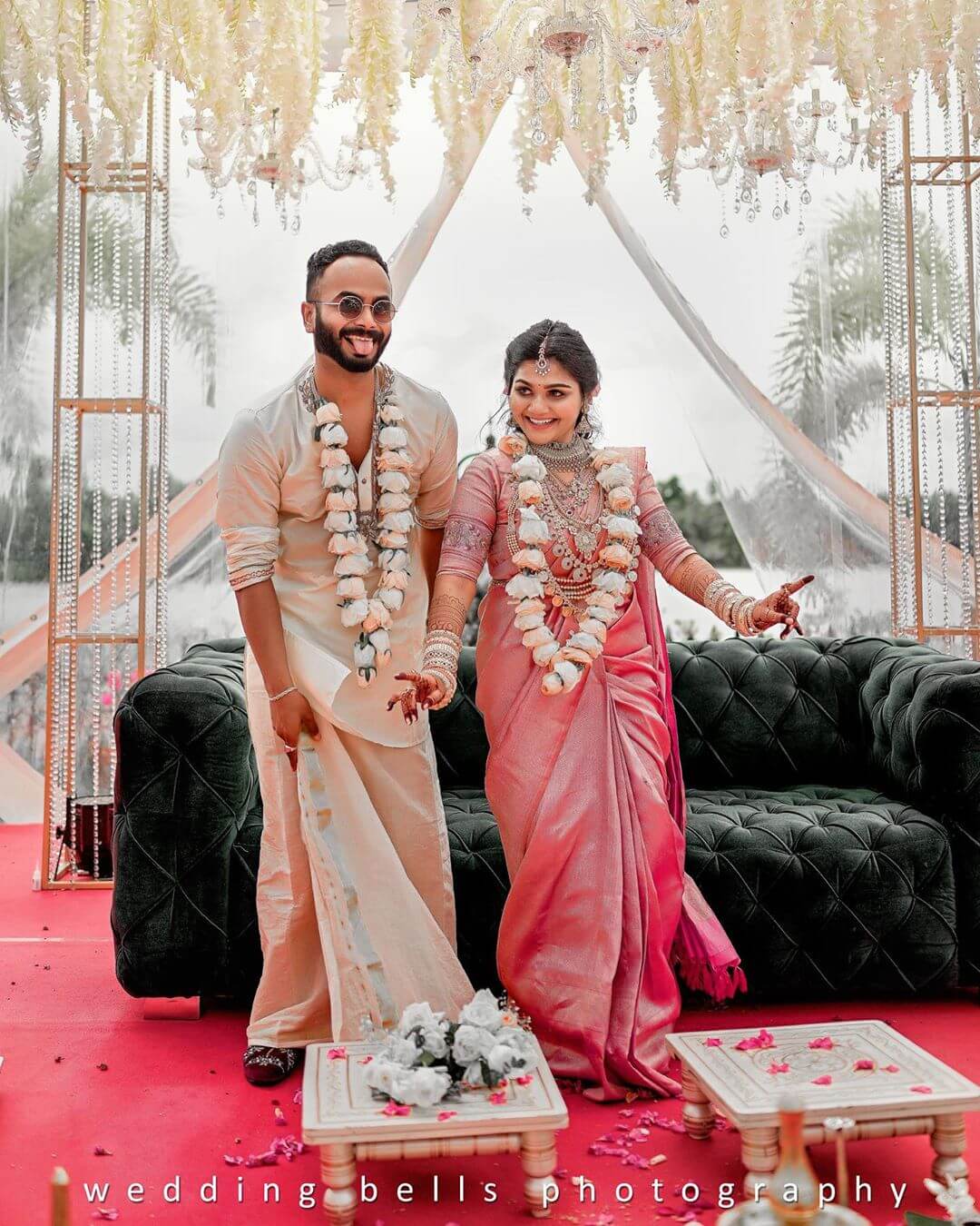 south Indian couple