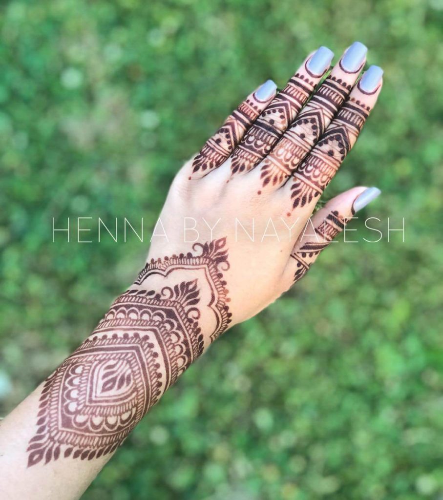 jewellery henna designs