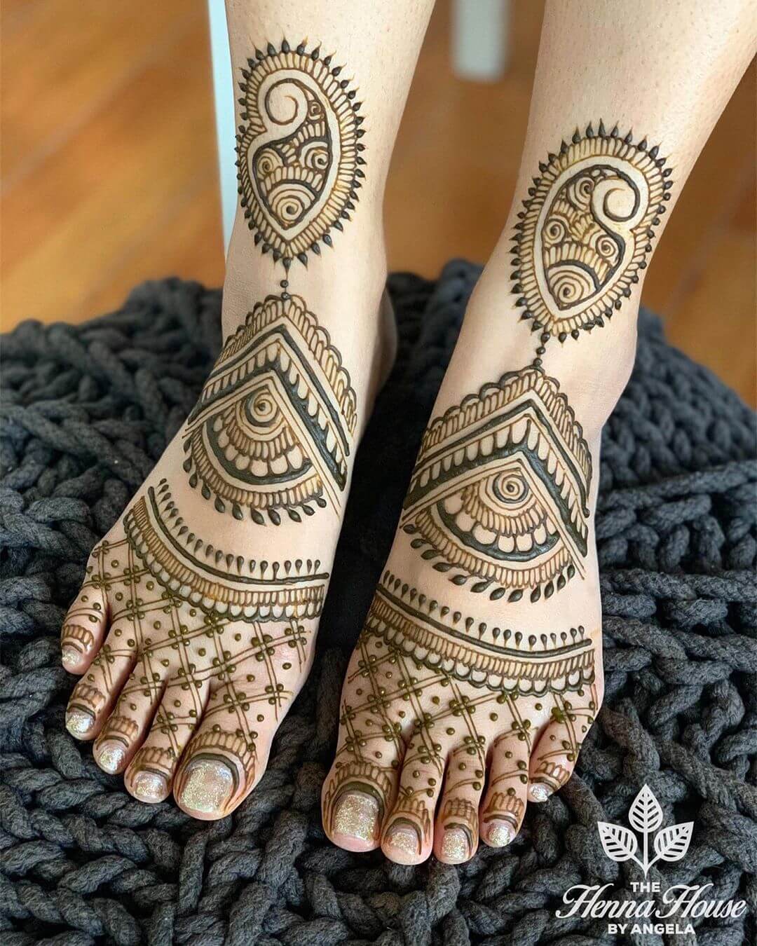 foot mehndi designs
