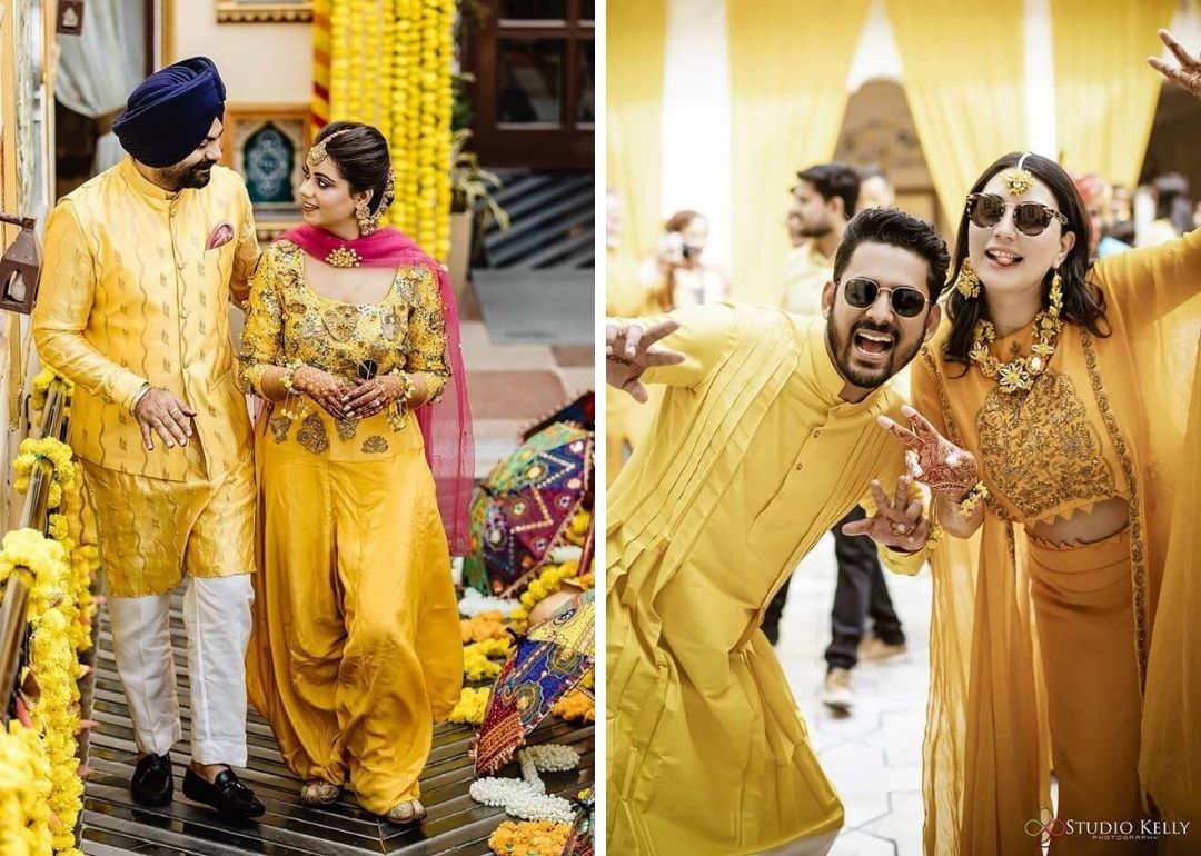 Spectacular Yellow Haldi Outfits For Your Super Memorable Ceremony