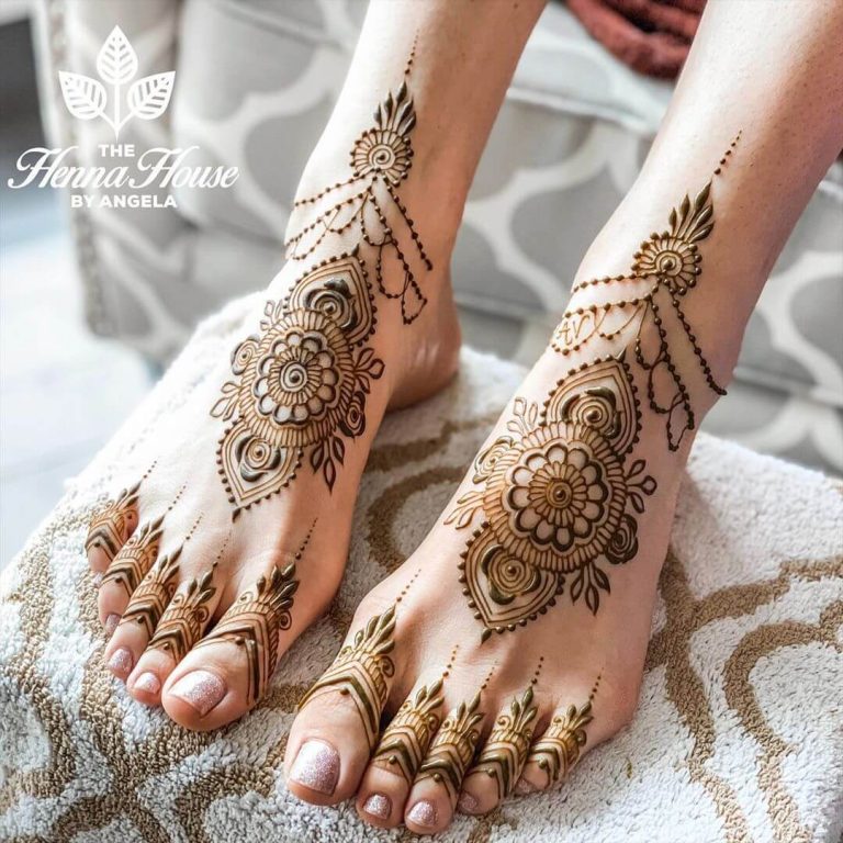 Prettiest Foot Mehndi Designs For Every Kind Of Bride