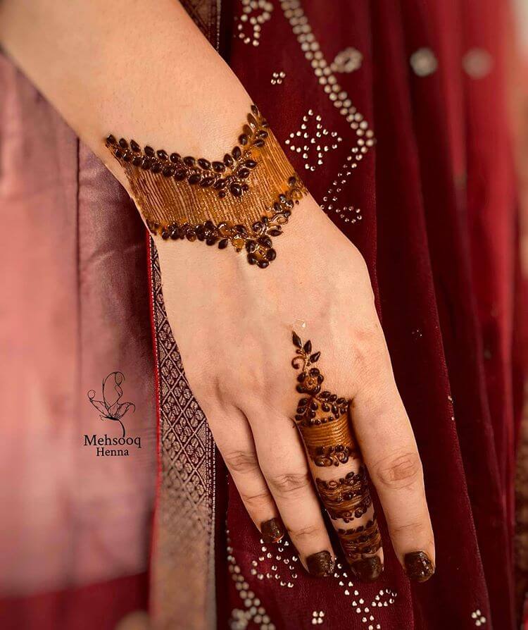 Amazing Jewellery Mehndi Design back hand | Mehndi Design for hands -  YouTube