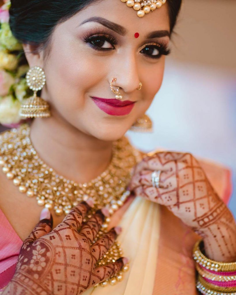 South Indian Bridal Makeup Looks