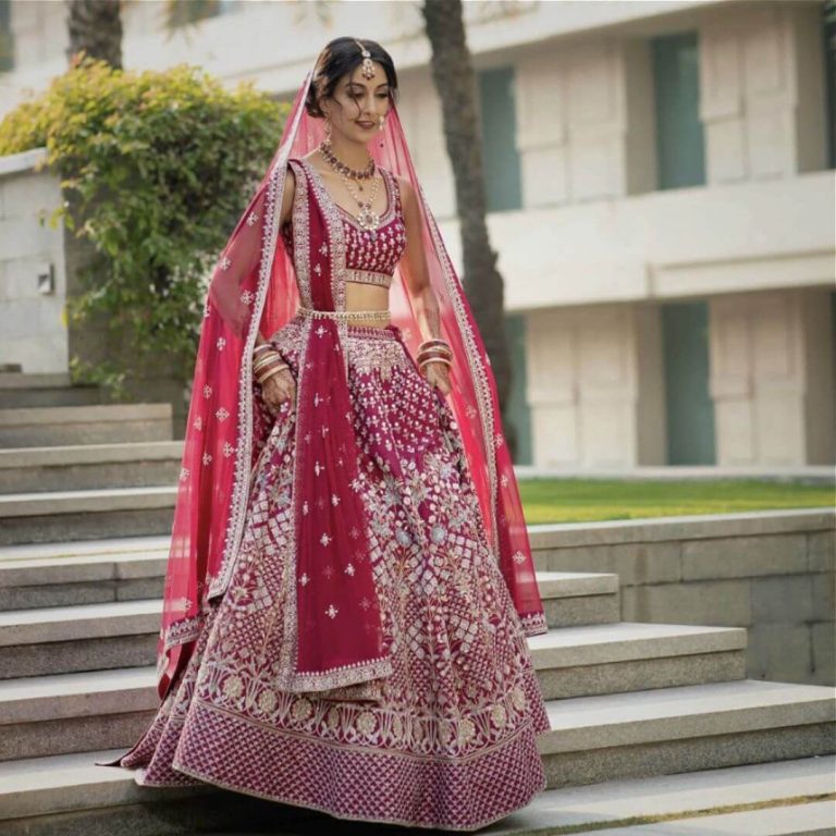 Stunning Anita Dongre Lehengas Spotted On Real Brides