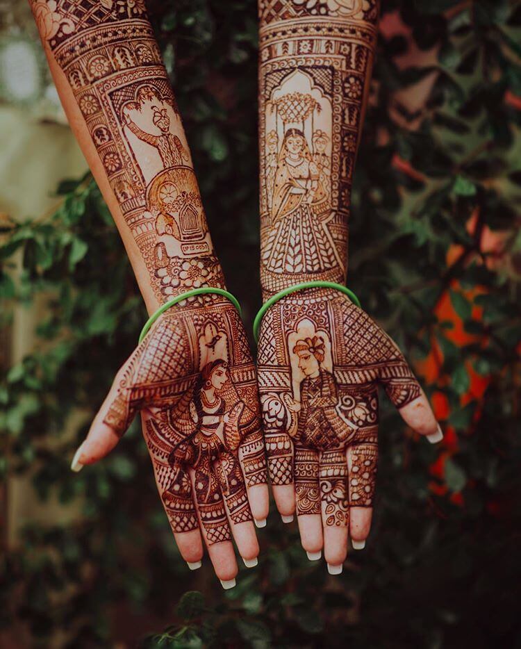 Full Back Hand Mehndi Design : पूरे हाथों की ये मेहंदी डिजाइन है बेहद ही  खूबसूरत, देखे