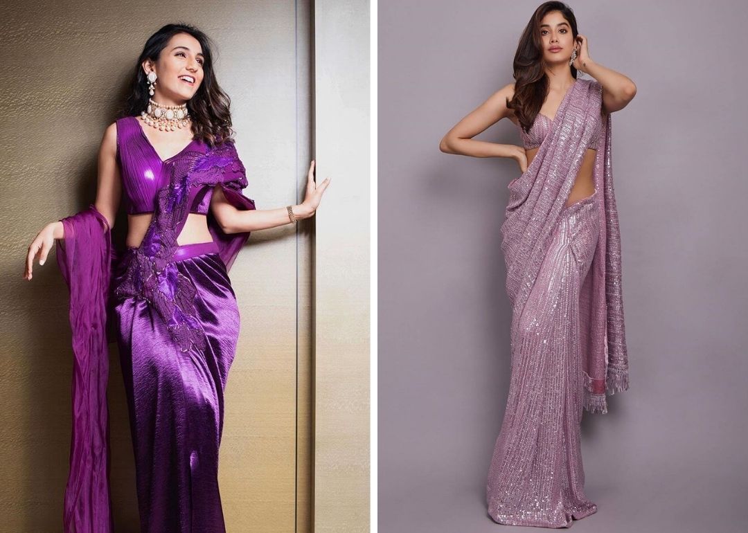 Fashionable And Trendy Cocktail Sarees ...