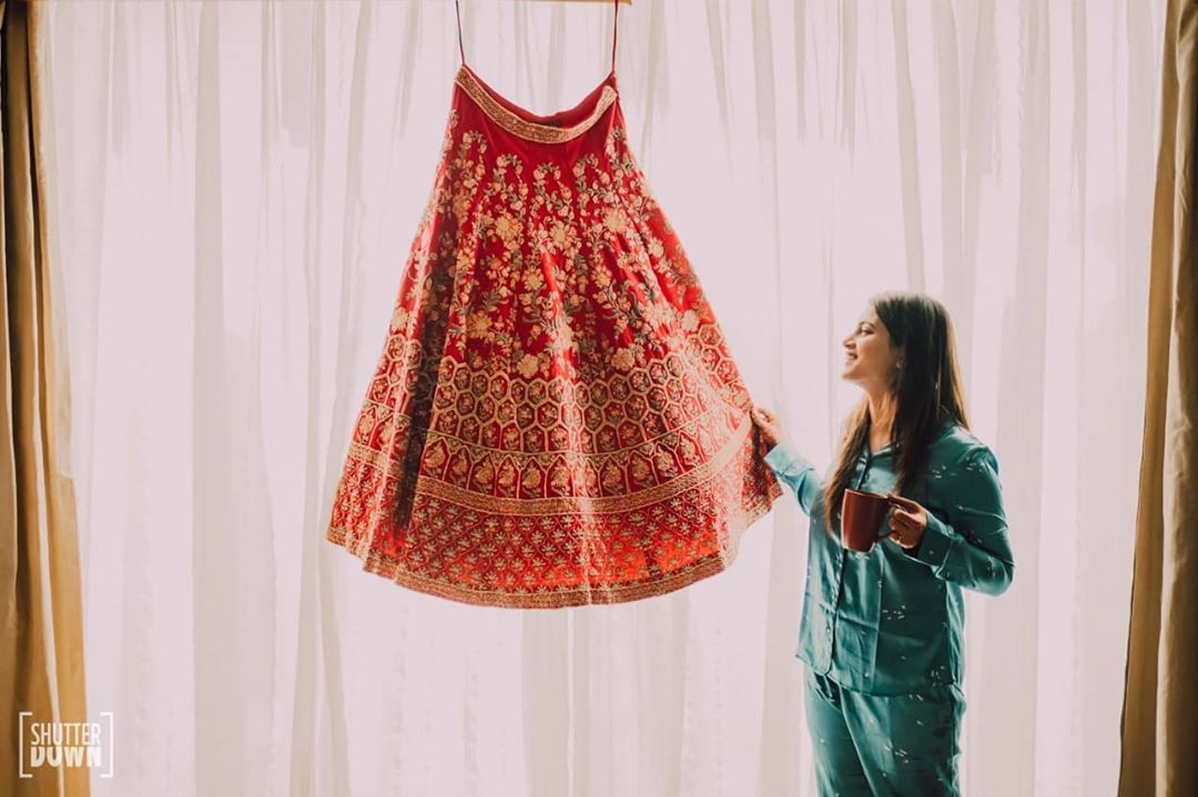 Latest RUST V2 BRIDAL Mirror Handwork Lehenga by Madhur Milan at Chandni  Chowk.It is a Sabyasachi Replica Lehenga. Lehenga Details: This Designer  RUST... | By Madhur Milan | Facebook