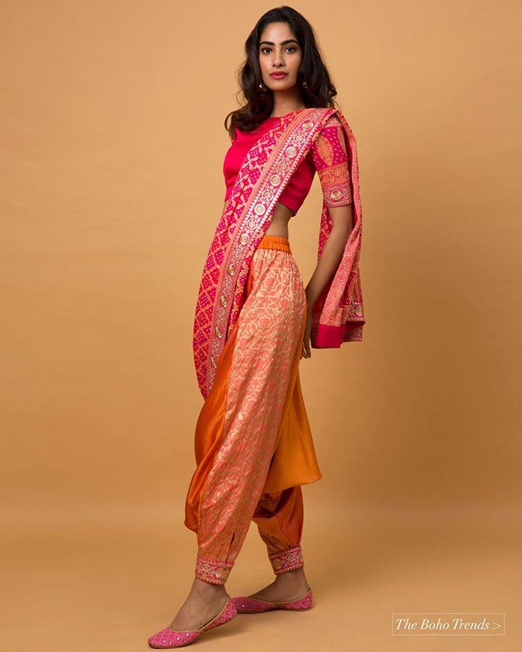Unique And Offbeat Saree Draping Ideas From Bloggers!