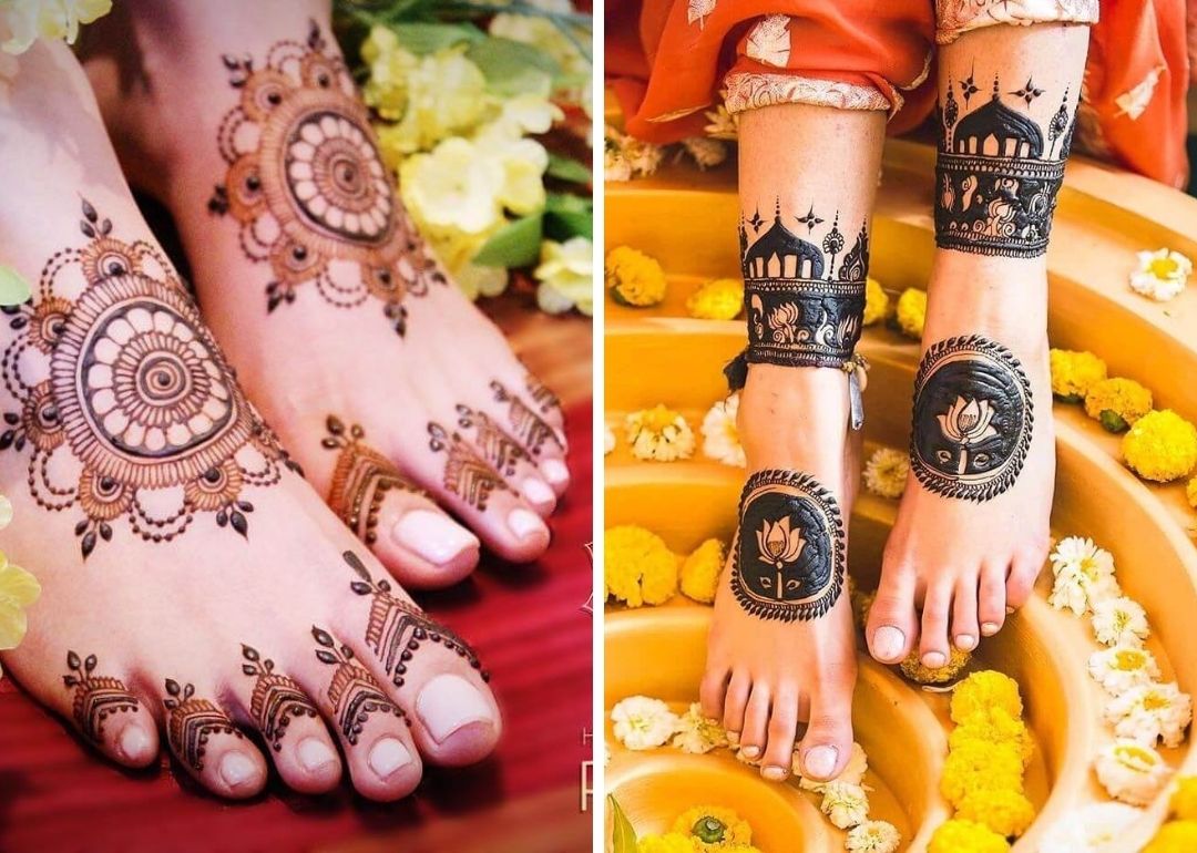 Pair ki Mehndi - Foot Mehndi Designs for Brides - Ram Kumar Mehandi