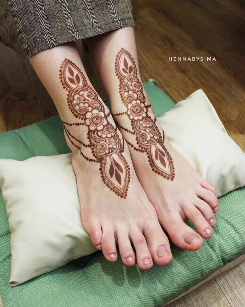 Top 17 Simple Easy Foot Mehndi Designs for 2023 - Health Care Mom-thunohoangphong.vn