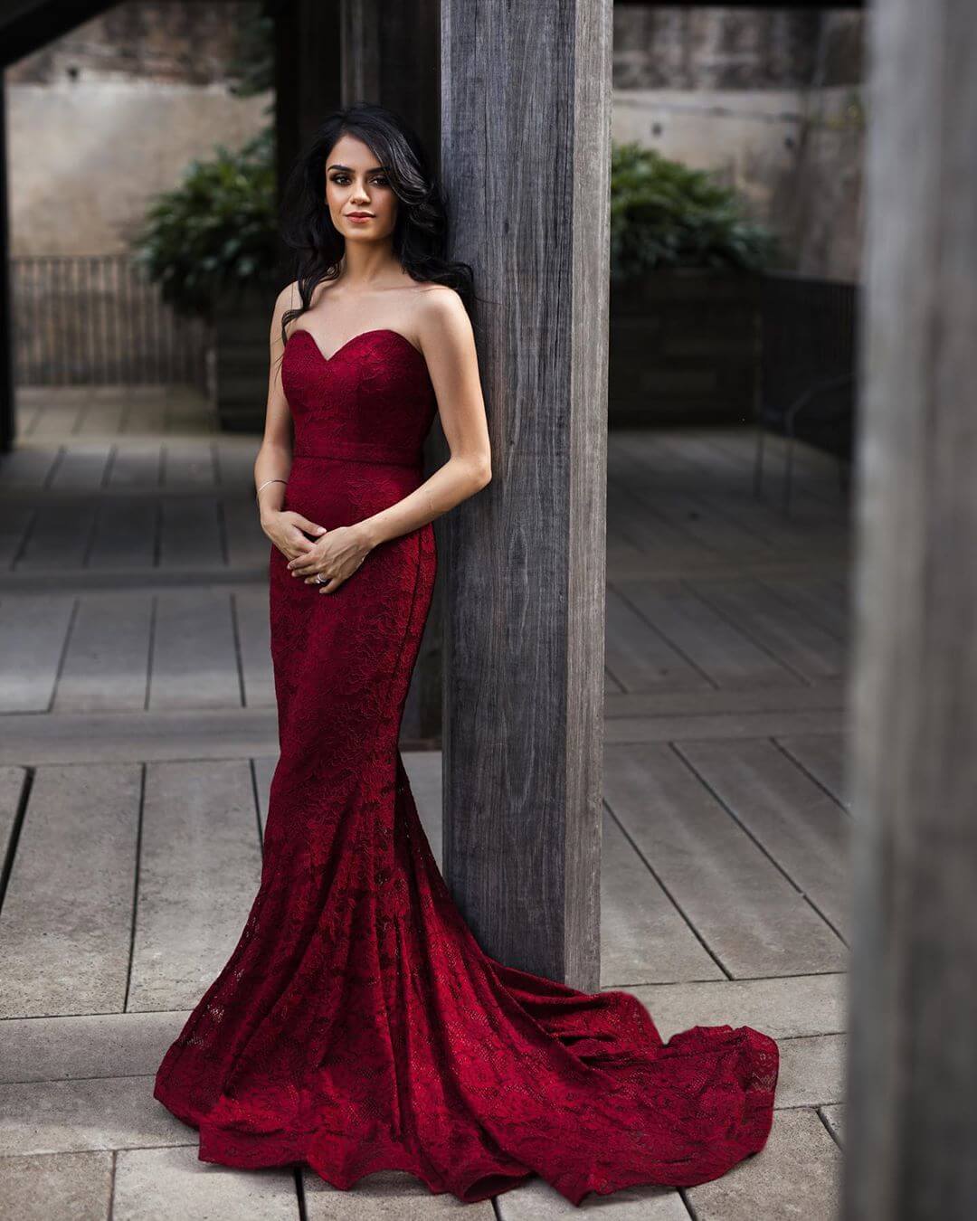 Hot Red Gown  Fairy Tale