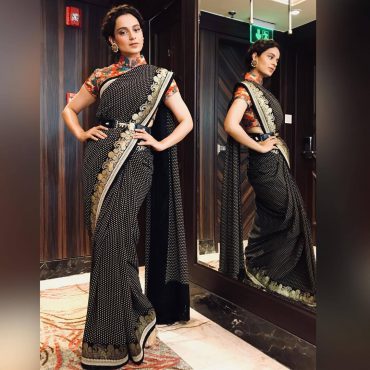 Offbeat Saree Looks Of Kangana Ranaut That Will Woo You Away