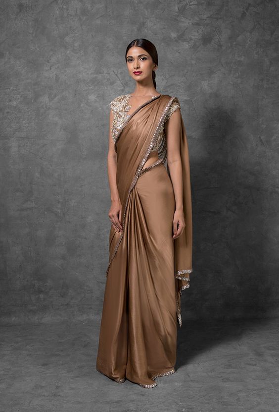 Bling It Up This Festive Season With Shimmer Sarees And How!