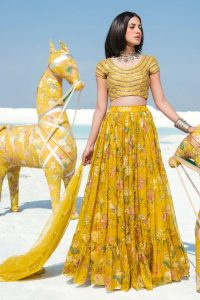 Yellow Indian Outfits