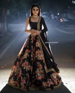 floral lehenga