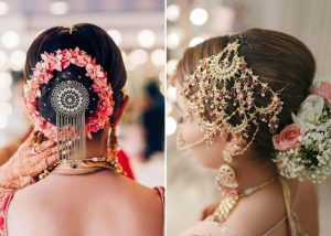 bridal hair accessories and jewellery