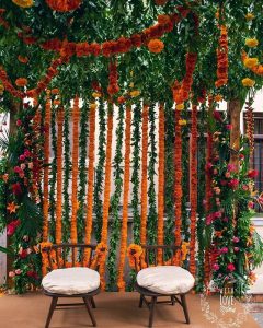 genda phool decor ideas