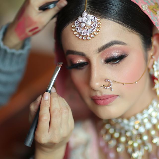 bridal makeup trials