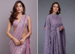 purple indian dresses