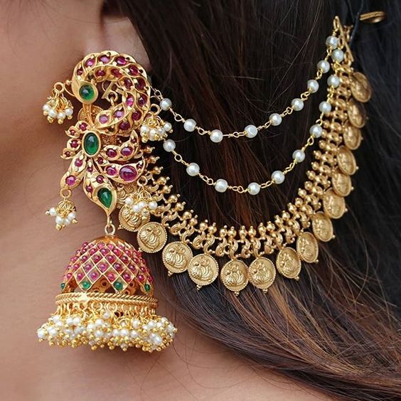 south indian earrings