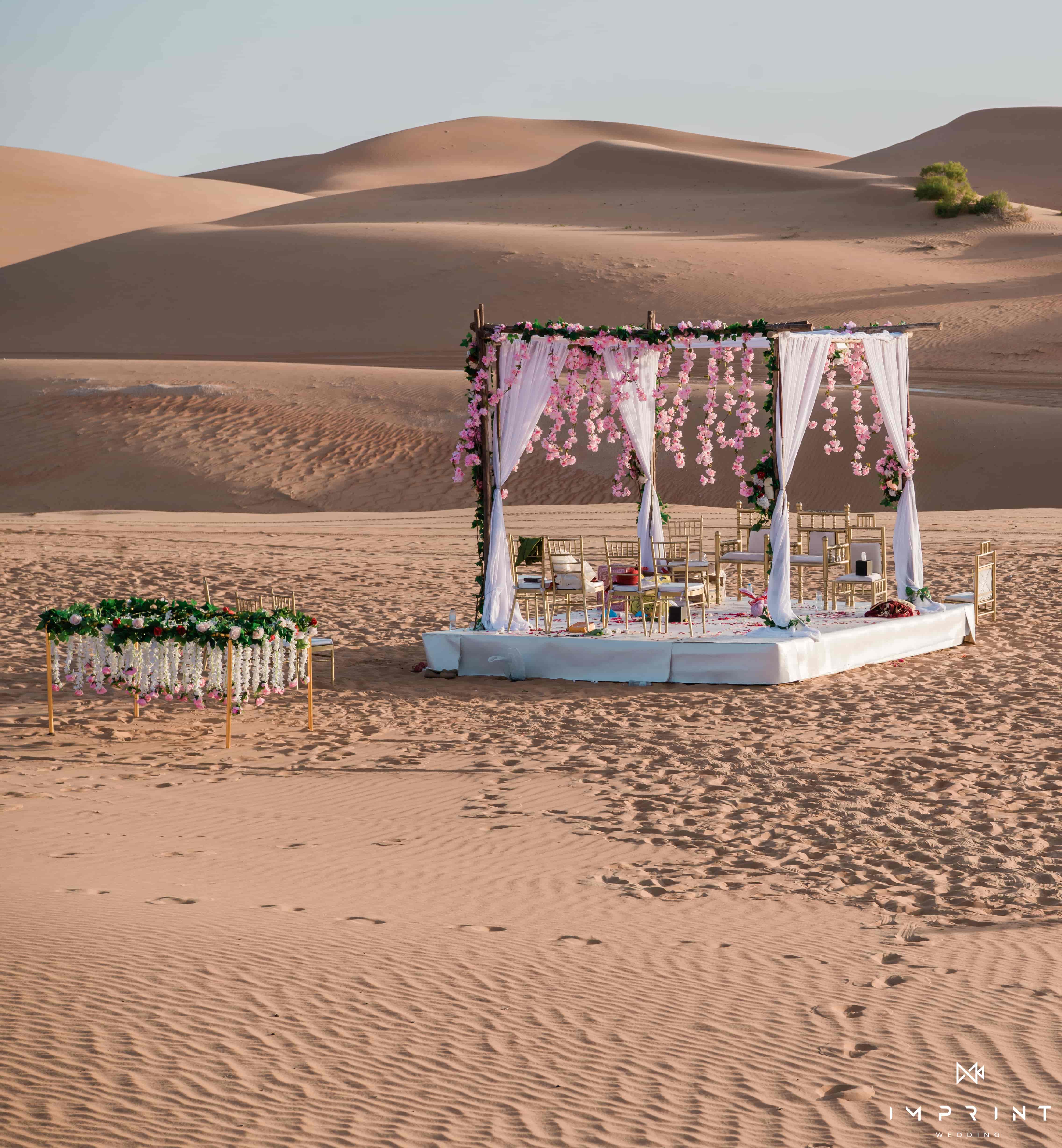 desert wedding in Abu Dhabi