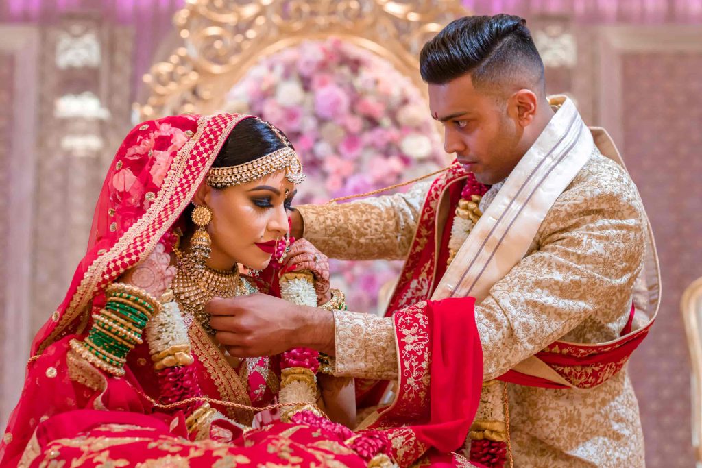 This Bride In Classic Red Sabyasachi Lehenga Will Give You Major FOMO