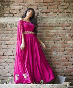 bridal pink lehenga