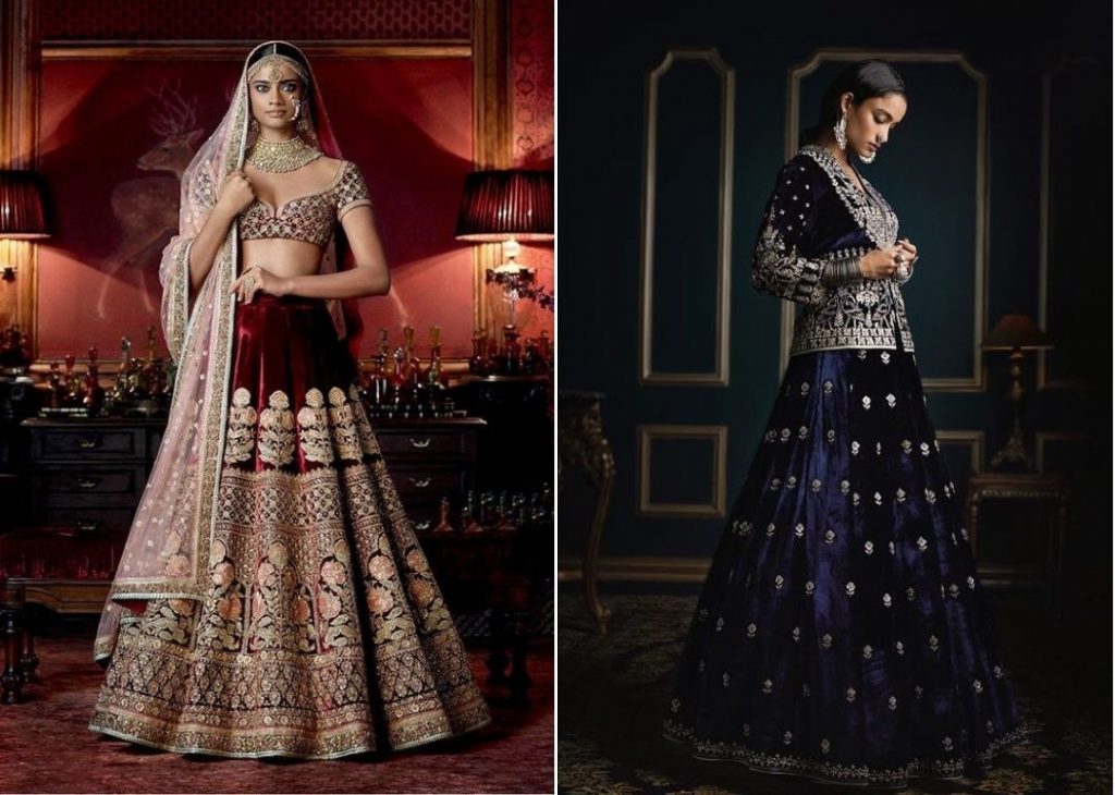 lehenga look bridal