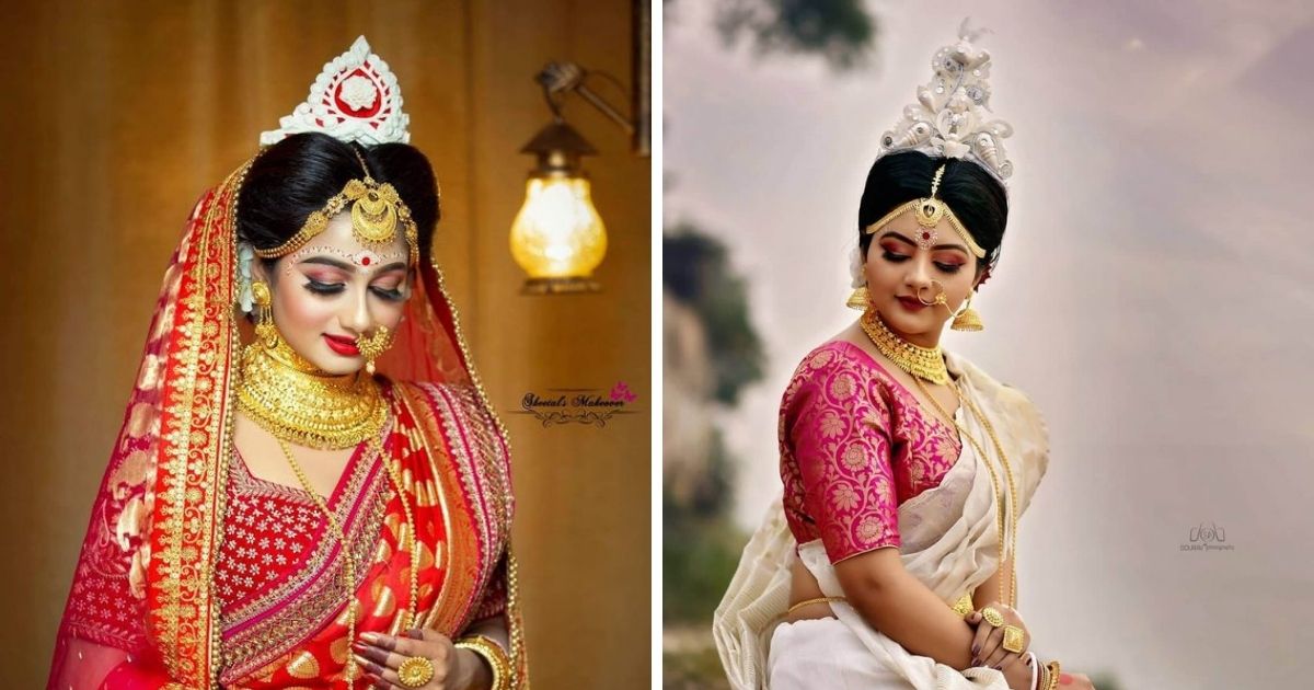 Bookmark These Extravagant Topor For Bengali Brides
