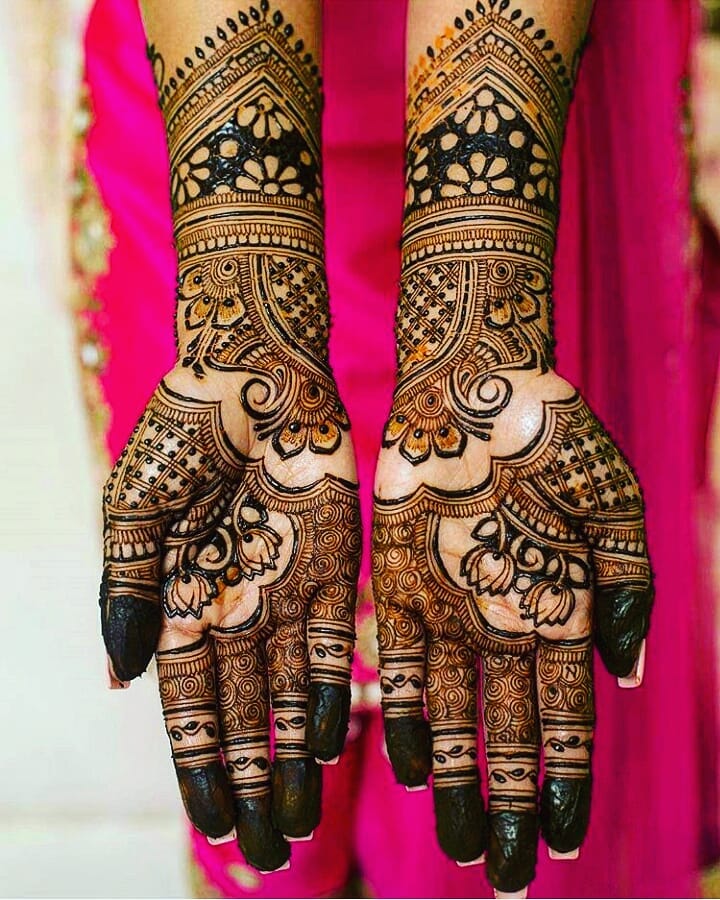 traditional bridal henna