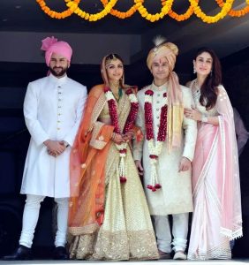 soha ali khan & kunal khemu wedding